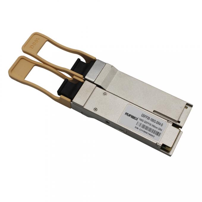 Transceiver Nufiber 100G QSFP28, DuplexTransceiver LC Data Center