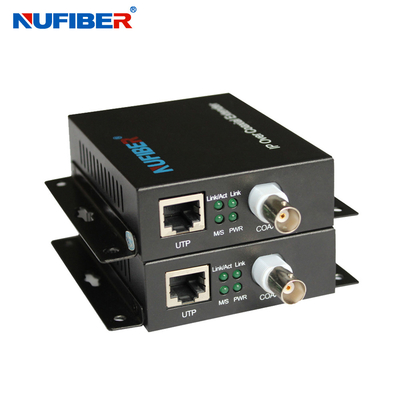 Übermittler und Empfänger Lan Ethernet über Koaxialergänzungs-Konverter für CCTV unter Verwendung