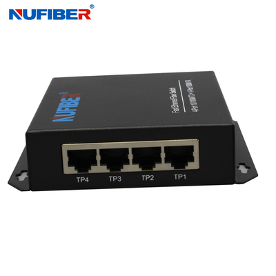 100M 4 Port-Gigabit Ethernet Schalter, optischer Ethernet-Schalter 1310nm 20km