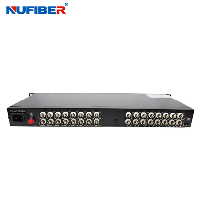 Videokonverter-Übermittler der Faser-16BNC für CCTV NF-16V-T/R-F20