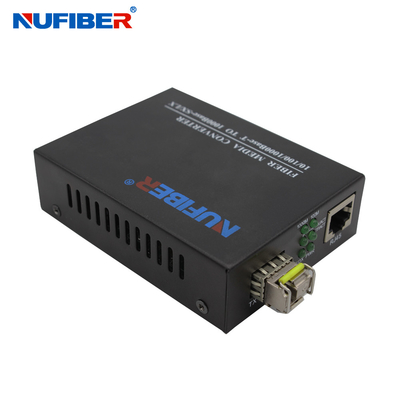 10/100/1000M Gigabit Ethernet UTP SFP Medien-Konverter