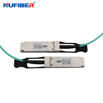 1 bis 1 Modul schließen Kabel 40Gb QSFP+ AOC für Cisco Huawei H3C ZTE Mikrotik an