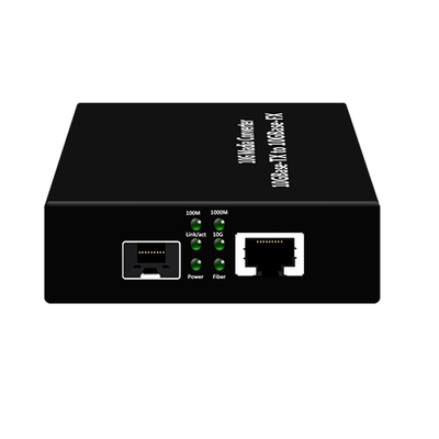 NUFIBER SFP+ zu RJ45 Port 10 Gbit/s Medienkonverter Ethernet zu Glasfaser