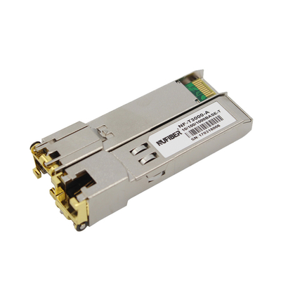 Gigabit Kupfer 1,25 G elektrisches RJ45 SFP-Modul 100 m kompatibel mit Cisco