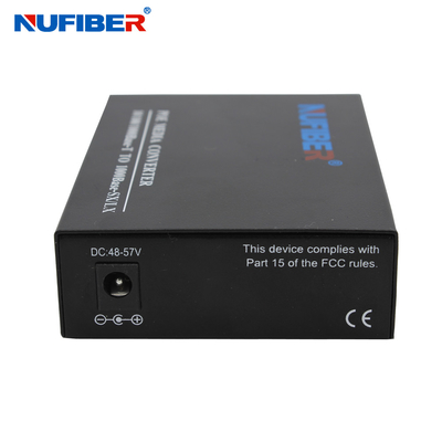 Gigabit-Doppelfaser Sc dem Konverter POE 30w zur Medien-RJ45 für CCTV-IP-Kamera