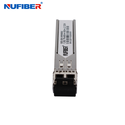 Dual Fiber Multimode SFP Optisches Transceiver-Modul 1,25 G MMF 850 ​​nm 550 m