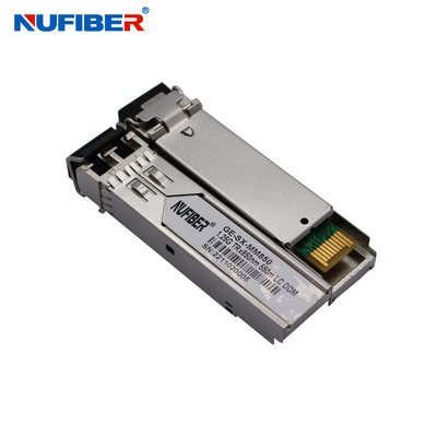 Dual Fiber Multimode SFP Optisches Transceiver-Modul 1,25 G MMF 850 ​​nm 550 m