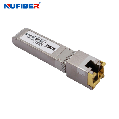 Ethernet UTP-Modul Kupfer 10G SFPs RJ45 des Modul-30m Kupfer-10Gbps