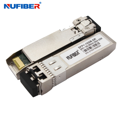Optischer Transceiver 10G SFP+ SR Duplex MMF 850nm 300m LC kompatibel mit Juniper/Cisco/MikroTik
