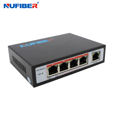 IEEE802.3af POE Hafen 1 des Netzschalter-4 Bandbreite Uplink 1Gbps