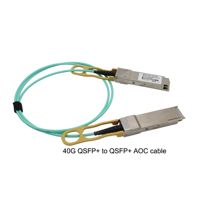 Kabel QSFP+ des Netz-40G AOC zur Verbindungs-Lösung QSFP+-langer Strecke