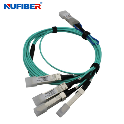 QSFP zu Kabel 1m 5m 4x10G 40G Sfp+ Aoc mit LC-Verbindungsstück