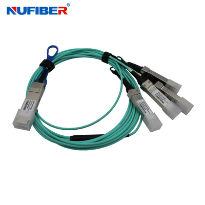 QSFP zu Kabel 1m 5m 4x10G 40G Sfp+ Aoc mit LC-Verbindungsstück