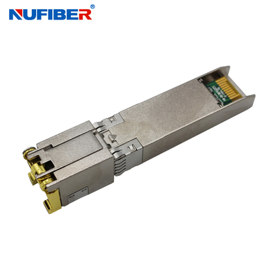 10GBASE-T Ethernet SFP-Modul des Kupfer-RJ45 CAT6A 30m