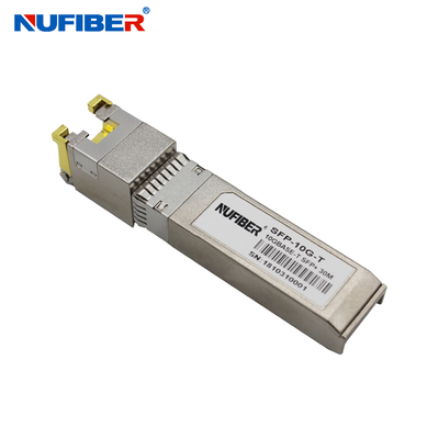 30m RJ45 10G UTP Ethernet-Anschluss-Kupfer SFP-Transceiver
