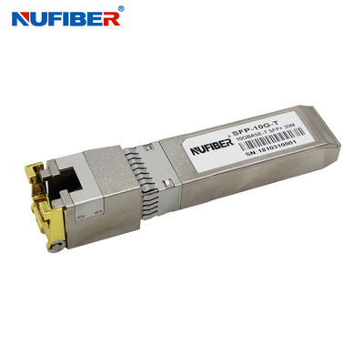 30m RJ45 10G UTP Ethernet-Anschluss-Kupfer SFP-Transceiver