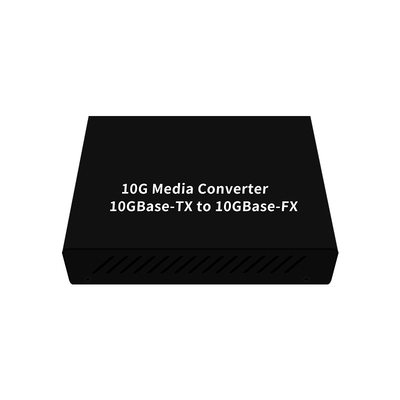 10G SFP+ optische Konverter-Stützriesigen dem Rahmen zur Medien-RJ45